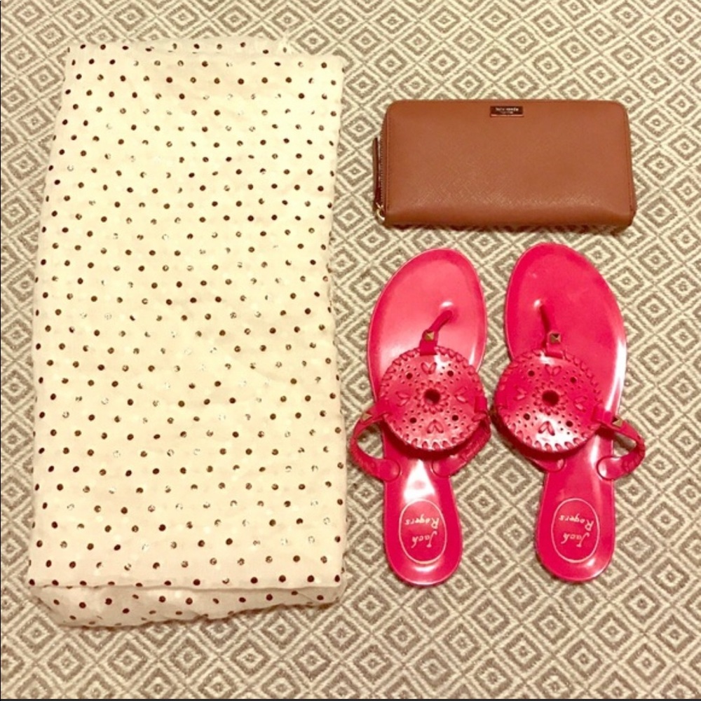 Coral pink Jack Rogers